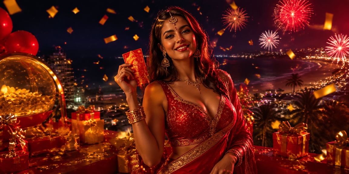 Bright festive Indian theme symbolizing luck and new beginnings